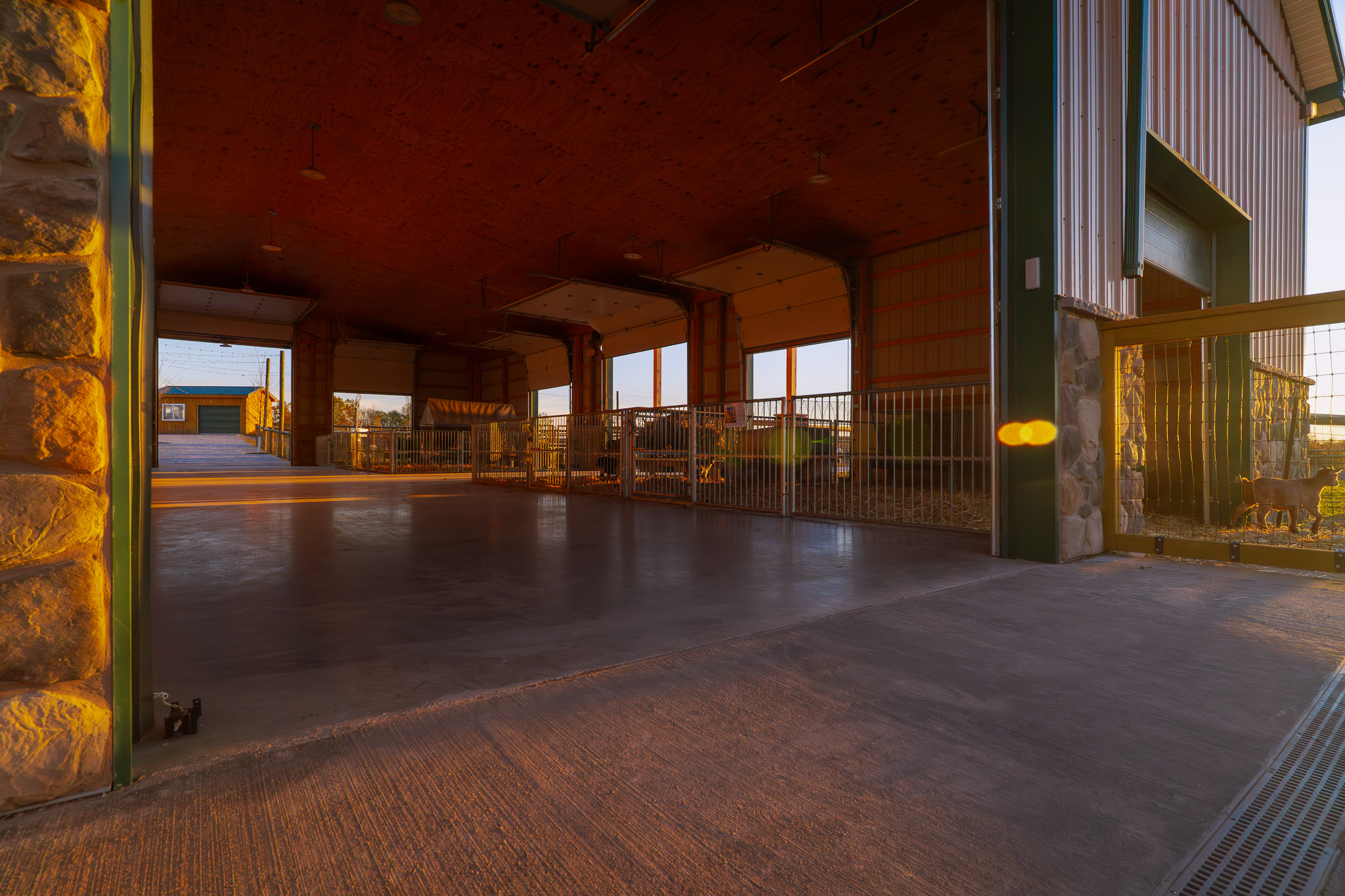 Interior of Large Pennsylvania Agricultural Facility