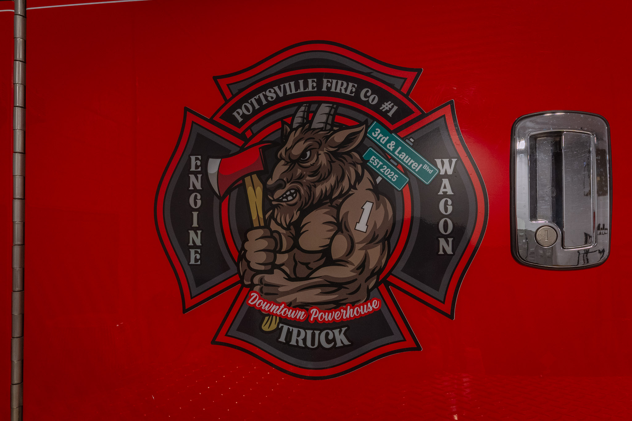Pottsville Fire Company Logo Pottsville Fire Company Logo MF005 Pennsylvania