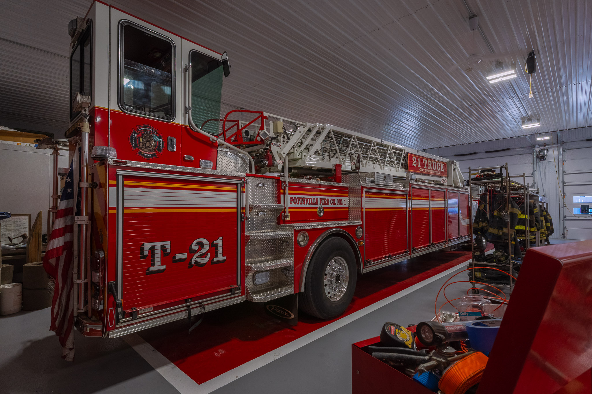 55×58 Fire Station Fire Truck Interior 55x58 Fire Station Fire Truck Pennsylvania