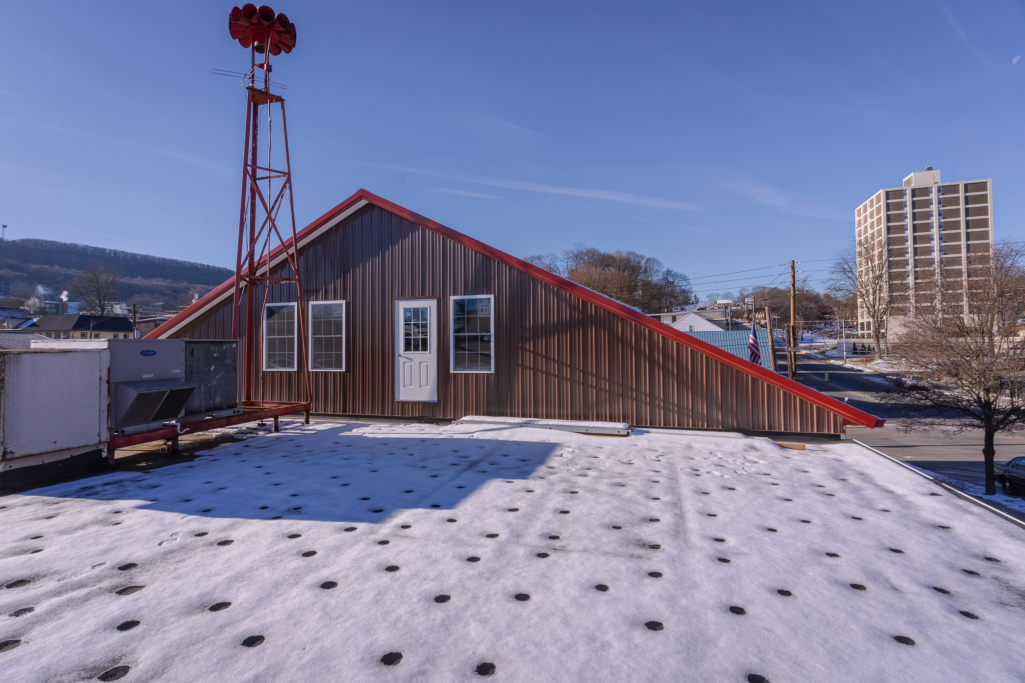 55×58 Fire Station Attic Trusses 55x58 Fire Station Attic Truss Pennsylvania