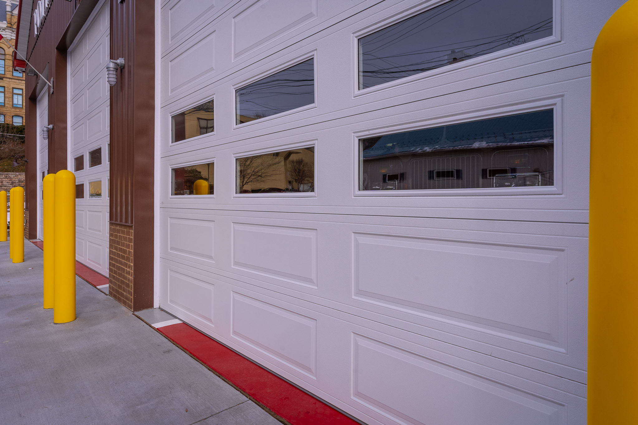 55×58 Fire Station Garage Door Detail-29 55x58 Fire Station Overhead Door Pennsylvania